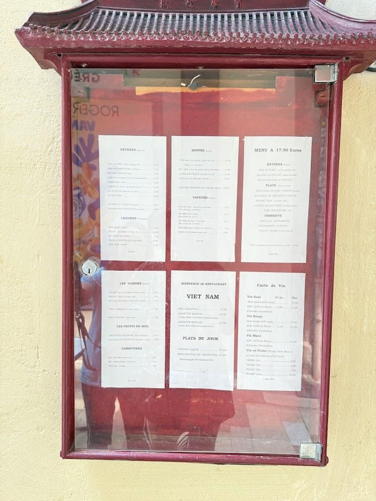 Le Viet-nam - Menu Image 1