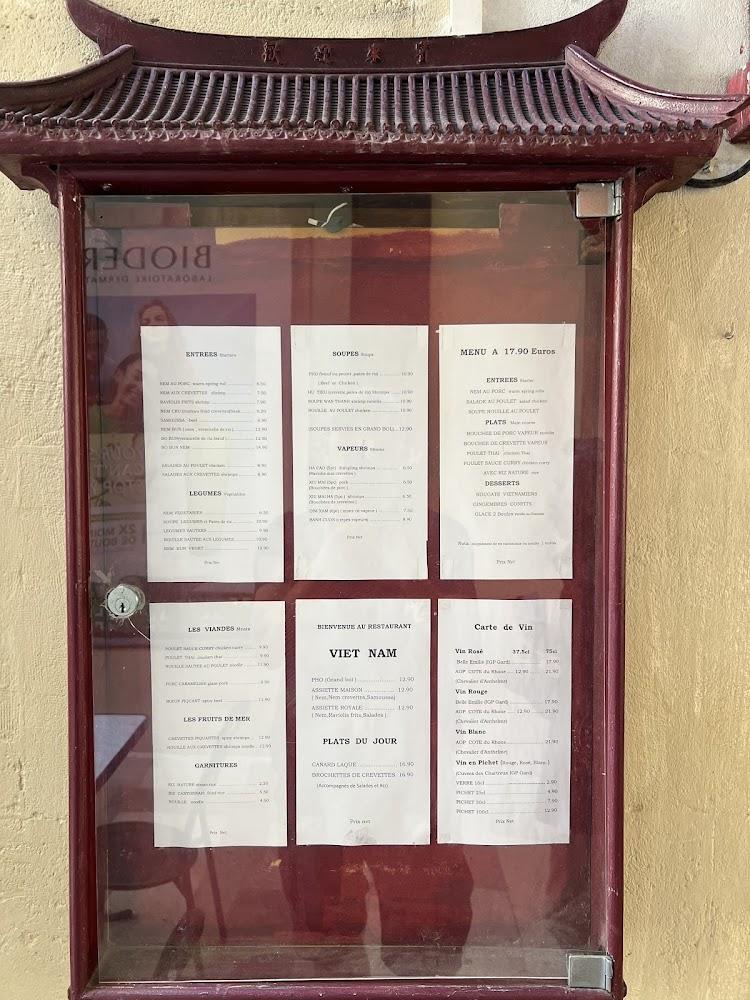 Le Viet-nam - Menu Image 3