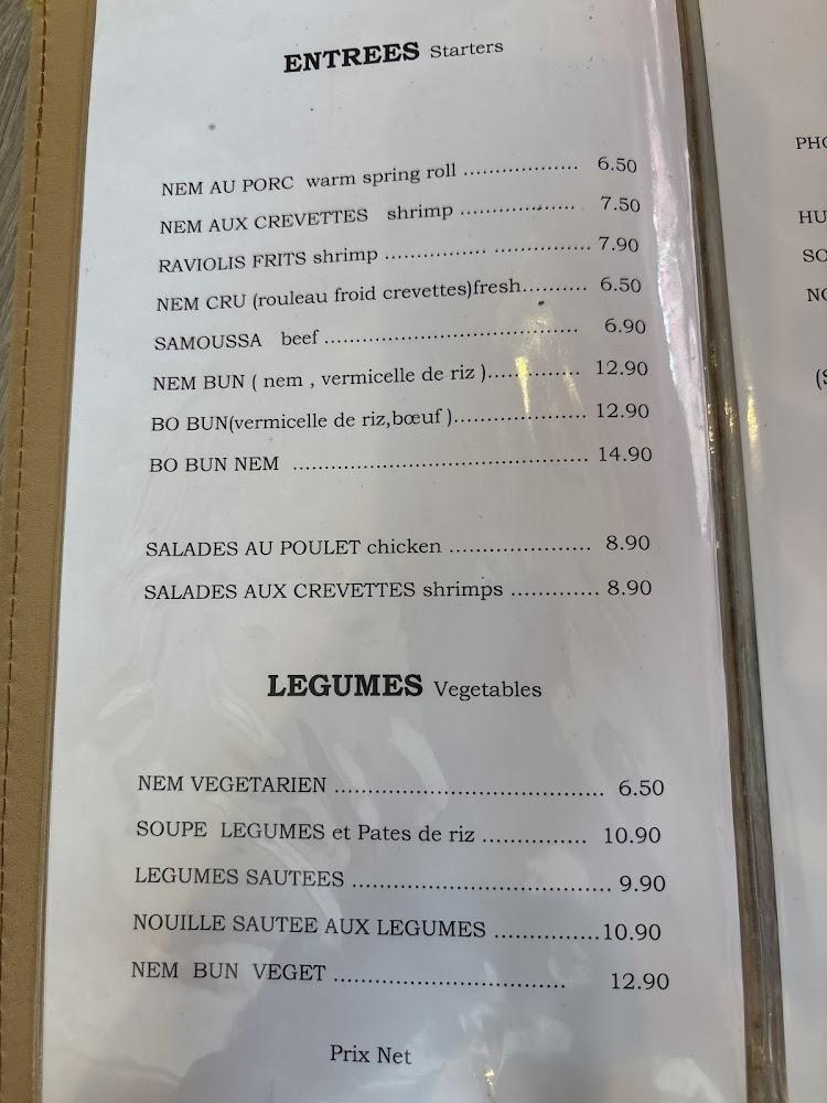Le Viet-nam - Menu Image 4